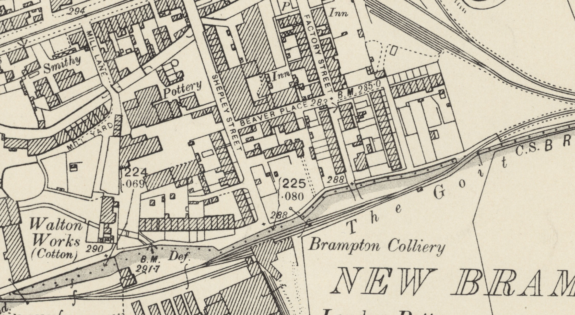 Chesterfield UK Map