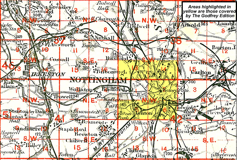 Old Maps of Nottingham, Bulwell history